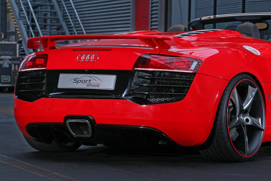 Детали экстерьера Audi R8 V10 Spyder by Sport-Wheels 2011 года  (фото 16 из 18)